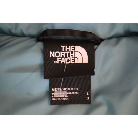 The North Face NF0A84HZ10M Men's Sz L Algae Blue Aconcagua 3 Puffer Jacket - Picture 4 of 10